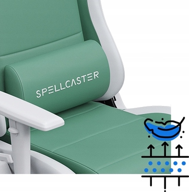 Ігрове крісло Sense7 Spellcaster Fuku, штучна шкіра ПУ