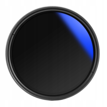 Регульований нейтральний фільтр K&F Concept ND2-ND400 Fader MC Blue, 55мм