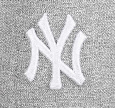 Кепка бейсболка New Era New York Yankees сіра, регульована, сітчаста