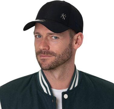 Кепка New Era MLB Flawless Logo Basic Нью-Йорк Янкиз - Синя, універсальний розмір