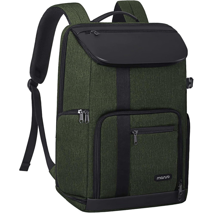 MOSISO Рюкзак для камери 17.3 дюйма, DSLR/SLR/Беззеркальна камера, великий для чоловіків/жінок, фотосумка з відділом для ноутбука, тримачем для штатива та дощовиком, сумісний з Canon/Nikon/Fuji, блакитний (оливковий)