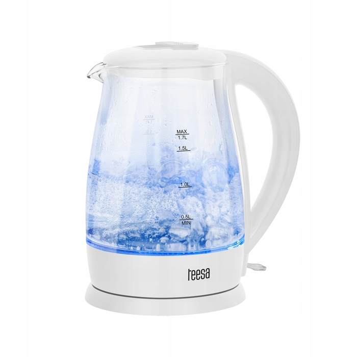 Електричний чайник Teesa TSA1511W, 2200 Вт, 1,7 л, білий