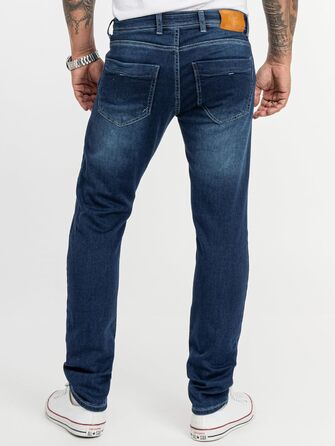 Чоловічі джинси Rock Creek Slim Fit M21 сині, 32W/36L, Denim
