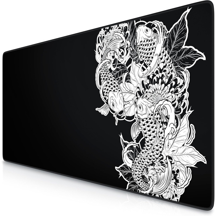 Кисмат XXL Speed Gaming Mousepad Titanwolf Schwarz 900 x 400mm - Великий килимок для миші для геймінгу
