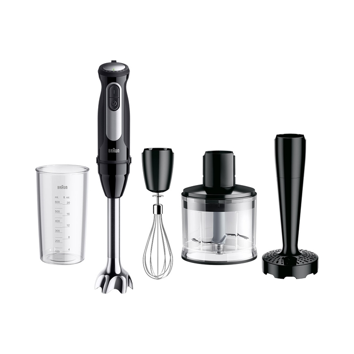 Занурювальний блендер Braun MultiQuick 5 Pro 1000 Вт, чорний