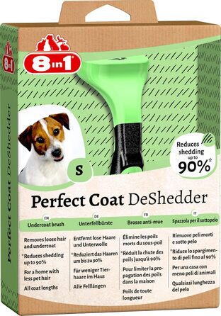 Щітка для вичісування підшерстка DeShedder L - 8 в 1 для великих собак (коротко- та довгошерстих)