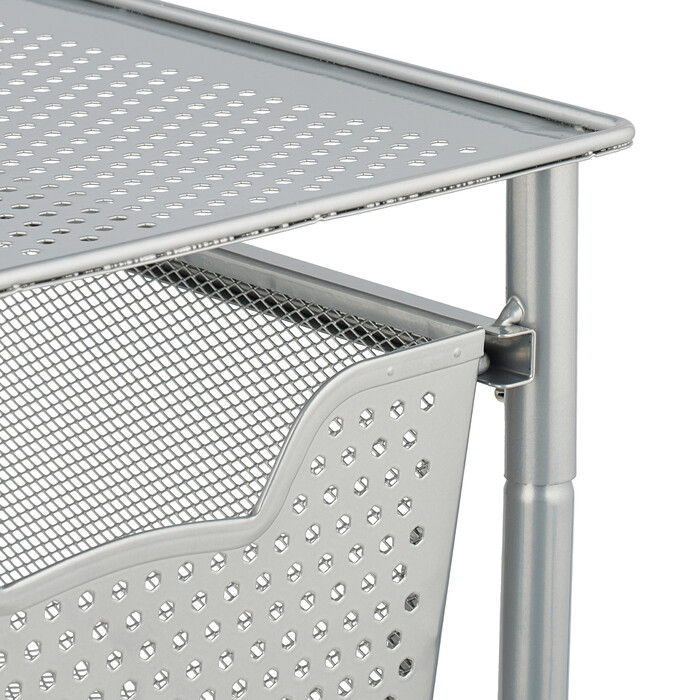 Relaxdays Drawer Unit with Basket Pull-out