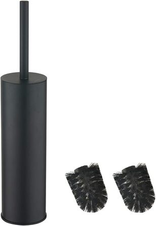 BGL 304 Stainless Steel Toilet Brush Holder - Long Design, Black Finish