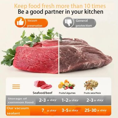 Вакуумний пакувальник 4-в-1: вакуумний пакувальник, запаювач фольги, вакууматор для продуктів, Sous Vide