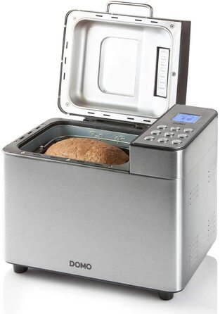 Хлібопічка Domo B3971, сріблястий/сірий, 500 Вт