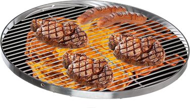 Stainless Steel Grill Grid Swivel Grill Suitable - Stainless Steel 18/0 ASI 430 Nickel-Free - Ø 80 cm