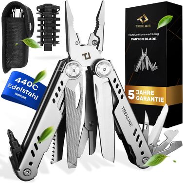 Мультитул Canyon Blade: багатофункціональний ніж для кемпінгу та виживання (35+ функцій, нержавіюча сталь)