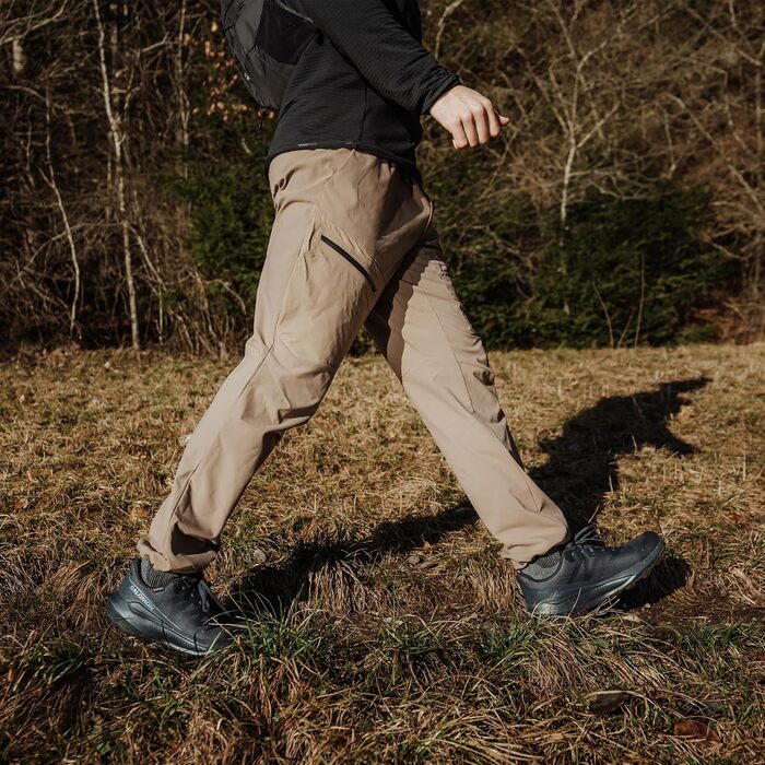 Чоловічі трекінгові черевики Salomon Elixir Tour Waterproof 43 1/3 EU, темно-синій/сірий