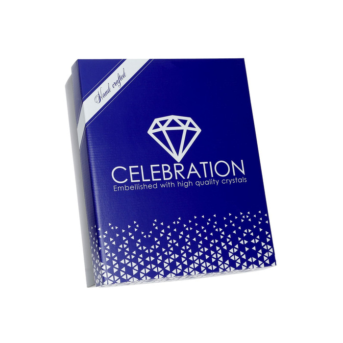 Келихи для білого та червоного вина Celebration FOLK, прозорі, 470 мл, 2 шт.