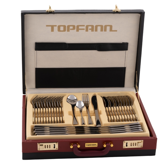 Набір столових приборів Topfann Iris, 72 предмети