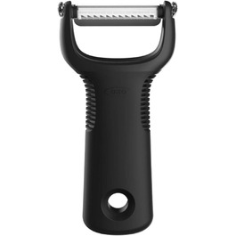 Овочечистка OXO Good Grips з нержавіючої сталі для жульєну, чорна