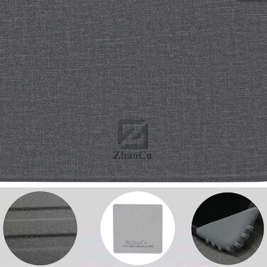 Чохол для Kindle 2024/2022, Kobo Nia/Clara 2E/Clara HD, сірий - ZhaoCo, регульовані кути