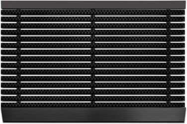 Примісний та вуличний килимок для очищення взуття Floordirekt Power Brush, чорний, 60 x 90 см