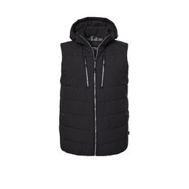 Жилет Killtec Kow 10 Mn Qltd Vst Steppweste з капюшоном, темний антрацит, XL