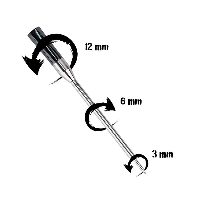 Беспроводний термометр для гриля SANTOS – Контроль через додаток (Android & iOS) – Дальність 100м – Подвійний датчик – До 300°C – Магнітне кріплення