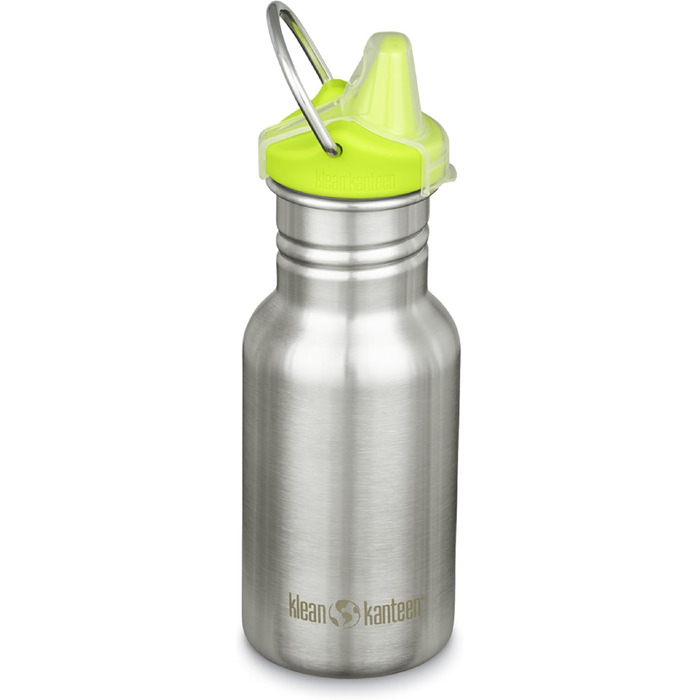 Klean Kanteen Classic Narrow Water Bottle 12 oz (Brushed Stainless)