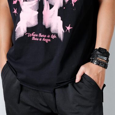 Чоловічий та жіночий браслет з дерева Manfn, 6 шт. в наборі, регульований, стильний браслет-обертання