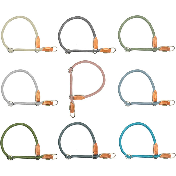 Нашийник для собак Leisegrün Devon, зелений, нейлон, регульований, розмір L