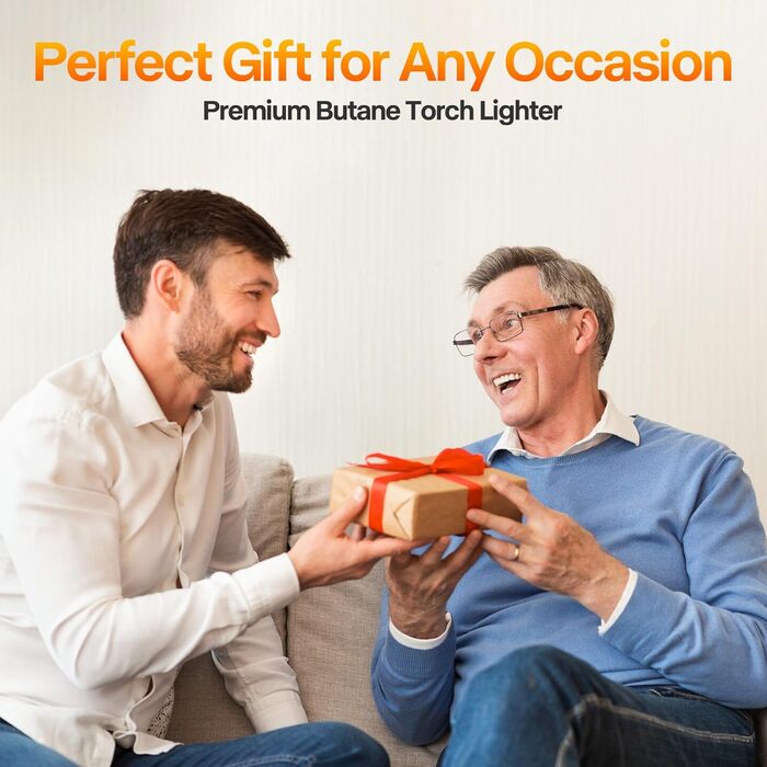 Газовий пальник Flambierbrenner: кухонна лампа на бутані з регулюванням 0–90° та безпечним закриттям (зелений та чорний)