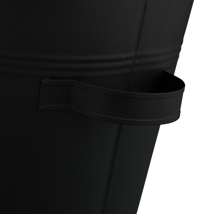 Relaxdays Ash Bucket with Shovel 11 L