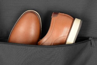 Чохол для костюмів та одягу WallyBags 510 Black 48 дюймів, чорний, з підкладкою, складаний