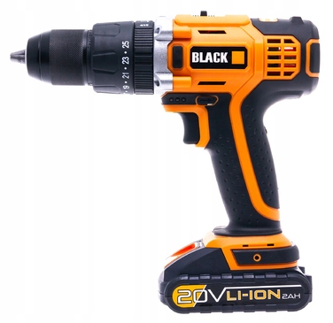 Акумуляторний шурупокрут Black+Decker 18 В BDCHD18K1B2