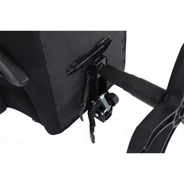 Ігрове крісло Alpha Gaming Kevlar Grey, тканина, чорно-сіре