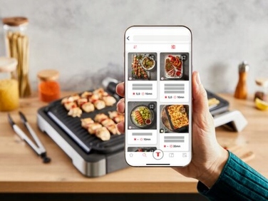 Електричний контактний гриль Tefal OptiGrill XL, розкладний, 2200 Вт