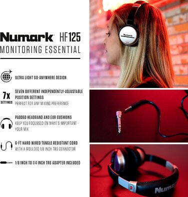 DJ-контролер Numark Mixtrack Platinum FX + навушники Numark HF125 для Serato DJ (4-Deck)