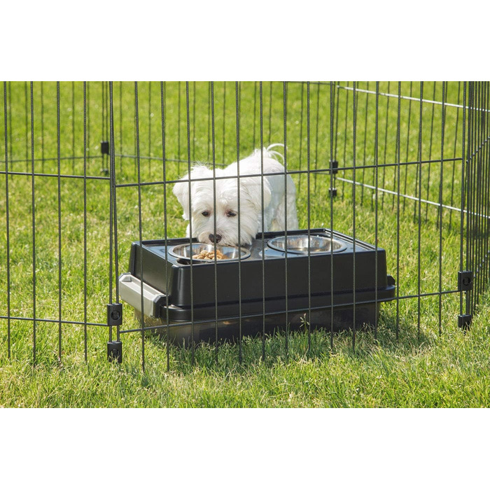 Клітка для собак IRIS, 61 см, чорна, 24 дюйми