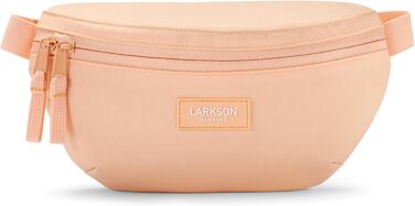 Сумка на пояс LARKSON для жінок та чоловіків м'ятного кольору - Finn. Стильна поясна сумка для спорту, активного відпочинку, міста, фестивалів. Сумка через тіло з ремінцем, водонепроникна (персиковий)