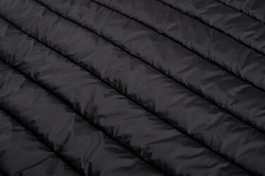 Чоловіча легка степкова жилетка Krumba для зими: утеплена жилетка з підтримкою тепла для щоденних поїздок, прогулянок з собакою та відпочинку на природі. Чорний колір.