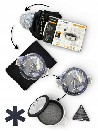 Каструля традиційна Masterpan, 2,4 л