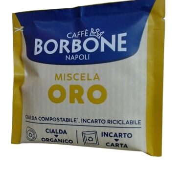 Кавові пади Caffè Borbone Blue Blend (Золота суміш), ESE система 44 мм, компостуювані, 50 шт.