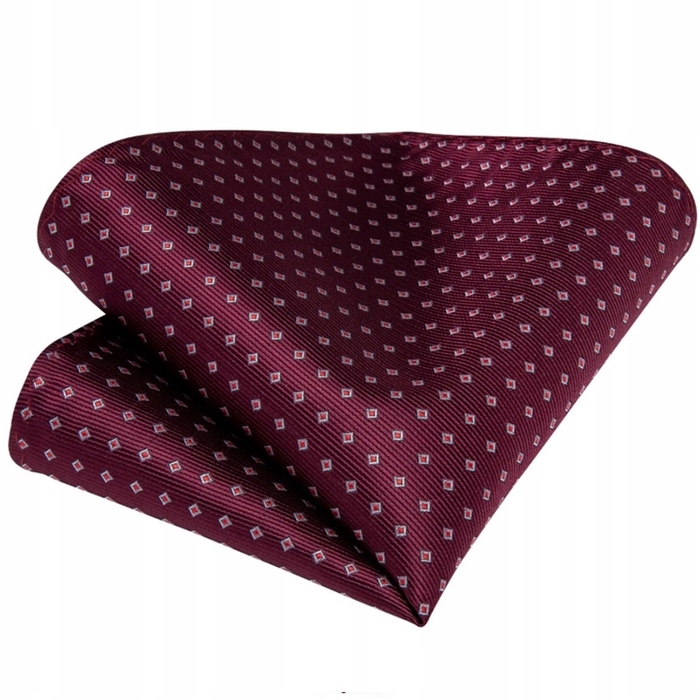 Широка червона краватка Luvu