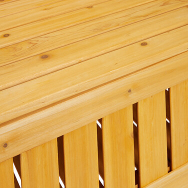 Relaxdays Garden Bench with Storage