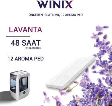 Ультразвуковий зволожувач Winix L500 - зволоження 400 мл, об'єм бака 7,5 л, холодний та теплий пар, аромадифузор, авторежим з гідростатом (таблетки лаванди)