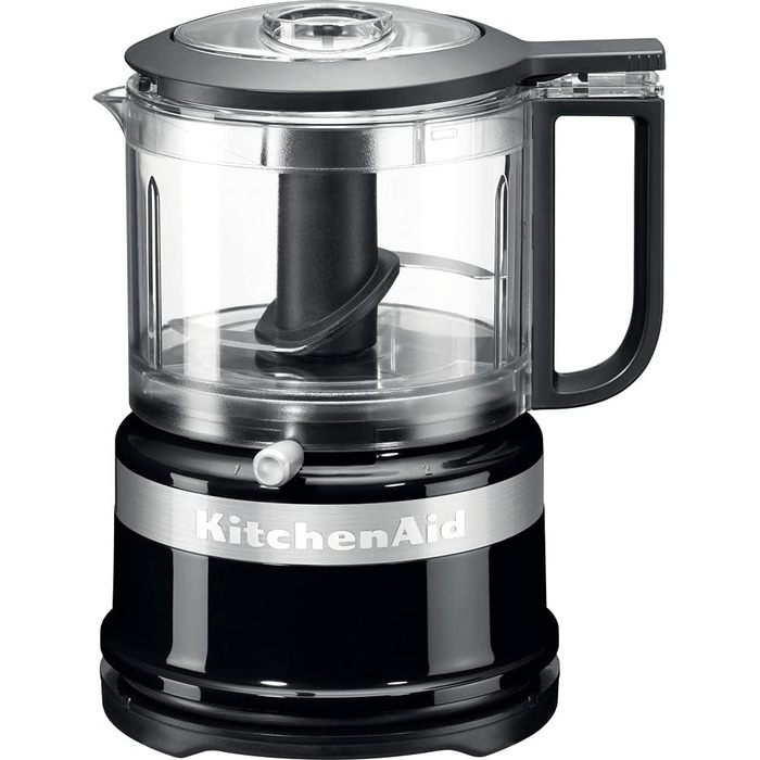 KitchenAid 5KFC3516EOB, Mini-Food-Processor, Great for Chopping, Preparing Dressings and Sauces, Onyx Black Single