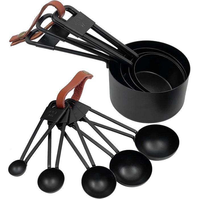 4pcs Stainless Steel Measuring Cups Set Kitchen Accessories Baking Tea Coffee Measuring Tools (gold-4pcs)