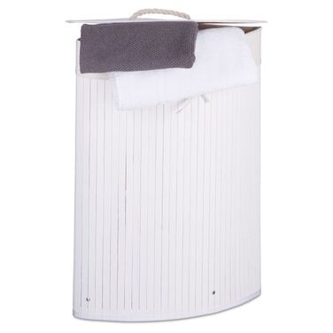 Relaxdays Bamboo Laundry Basket