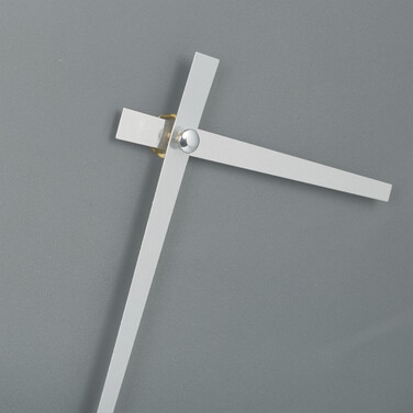Relaxdays Gray Wall Clock