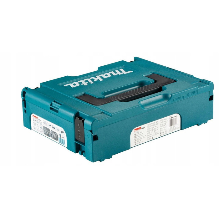 Набір ручних інструментів Makita E-08713 у кейсі Makpac, 120 предметів