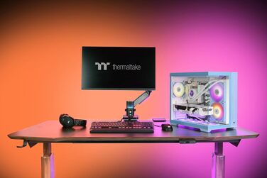 Корпус для ПК Thermaltake View 380 TG ARGB Mid Tower, 25 Years Hydrangea Blue Limited Edition, блакитний