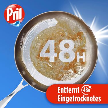 Засіб для миття посуду Pril Kraft Gel Ultra Plus, гель для ручного миття з високою жиророзчинною здатністю, 450 мл, 6 шт