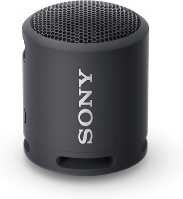 Портативна Bluetooth колонка Sony SRSXB13/B Extra Bass, чорна - Водонепроникна, USB-C, до 16 год роботи